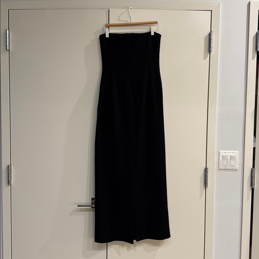 Brooks Brothers 100% Wool Strapless Dress in Black, size 6 - Picture 6 of 8